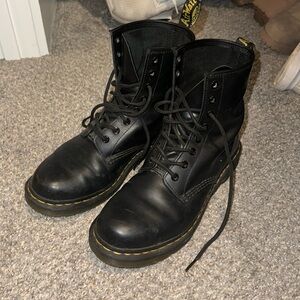 Dr. martin size nine boots!